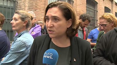 La alcaldesa de Barcelona exige la dimisión de Rajoy