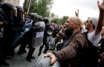 Hundreds hurt as police use force to stop Catalonia vote