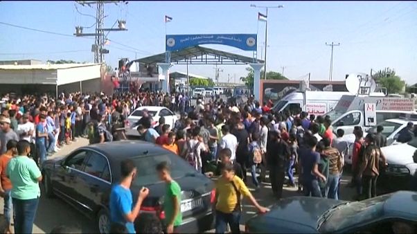 Filistin Başbakanı Gazze'de Filistin Başbakanı Gazze'de
