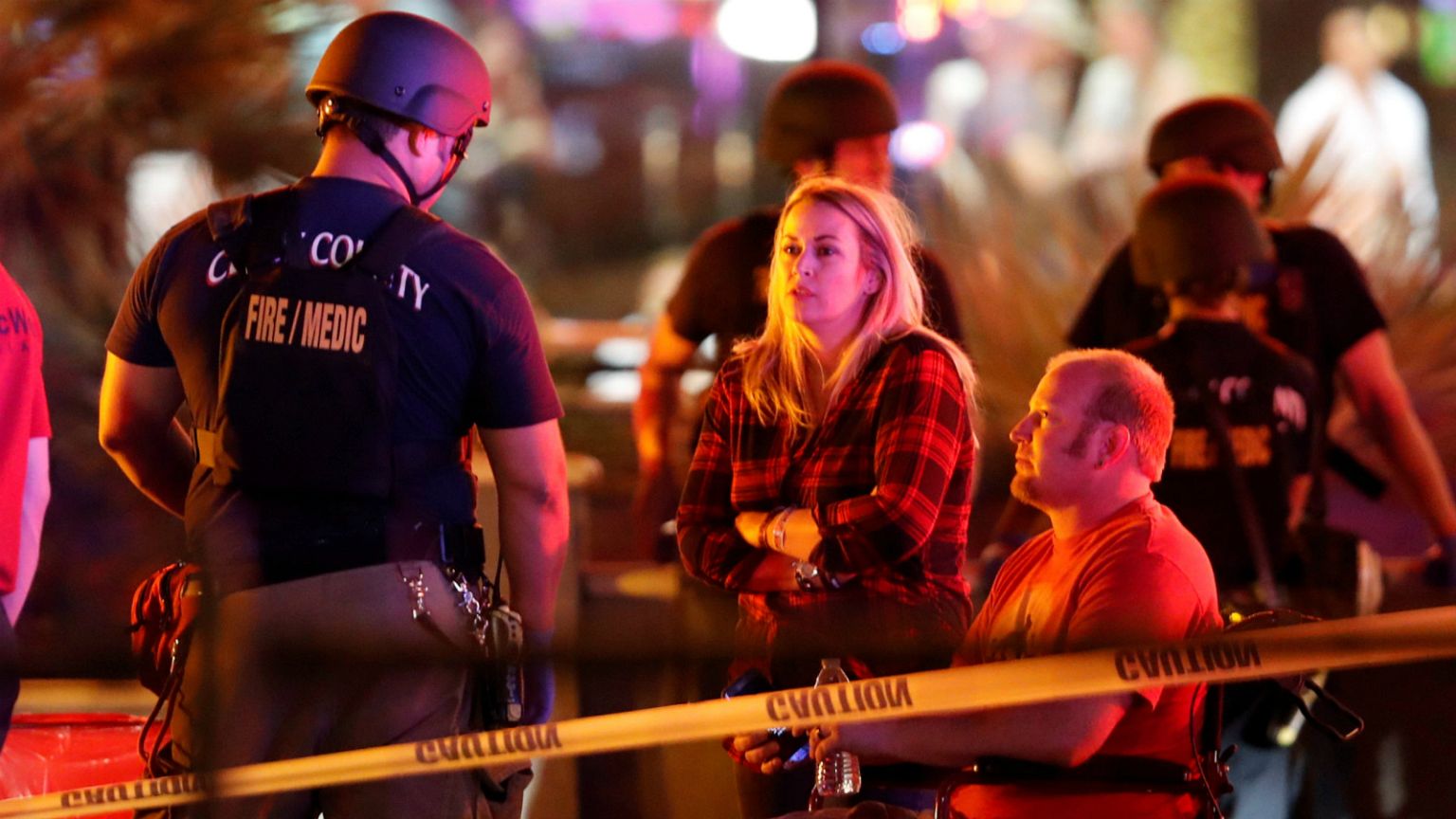 Las Vegas shooting: Eyewitnesses describe the scene