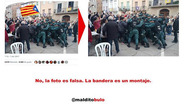 'Fakes' y votos dudosos: las polémicas del 1-O 'Fakes' y votos dudosos: las polémicas del 1-O