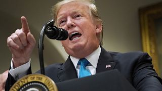 Image: President Donald Trump Delivers Remarks At The White House In Suppor