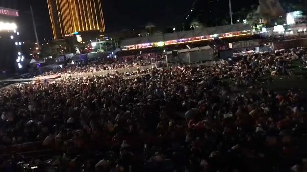Amateurvideos vom Massaker in Las Vegas Amateurvideos vom Massaker in Las Vegas