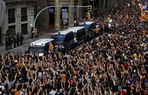 Crónica de la multitudinaria huelga general en Cataluña