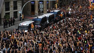 Crónica de la multitudinaria huelga general en Cataluña