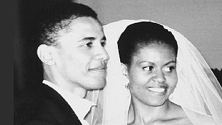 Michelle Obama celebrates 'extraordinary' Barack on 25th wedding anniversary