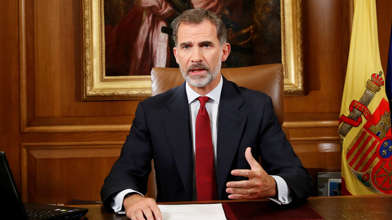 Discurso completo del rey Felipe VI sobre el desafío independentista en Cataluña | Euronews