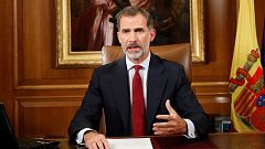 Discurso completo del rey Felipe VI sobre el desafío independentista en Cataluña