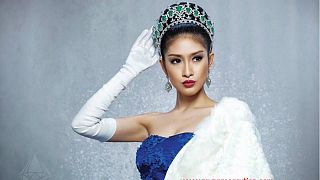 مقطع فيديو يتسبب في تجريد ملكة جمال ميانمار من لقبها