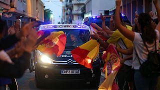 Policías en Cataluña: “Hemos estado abandonados a nuestra suerte”