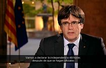 Puigdemont: cada error del Gobierno nos da más fuerza