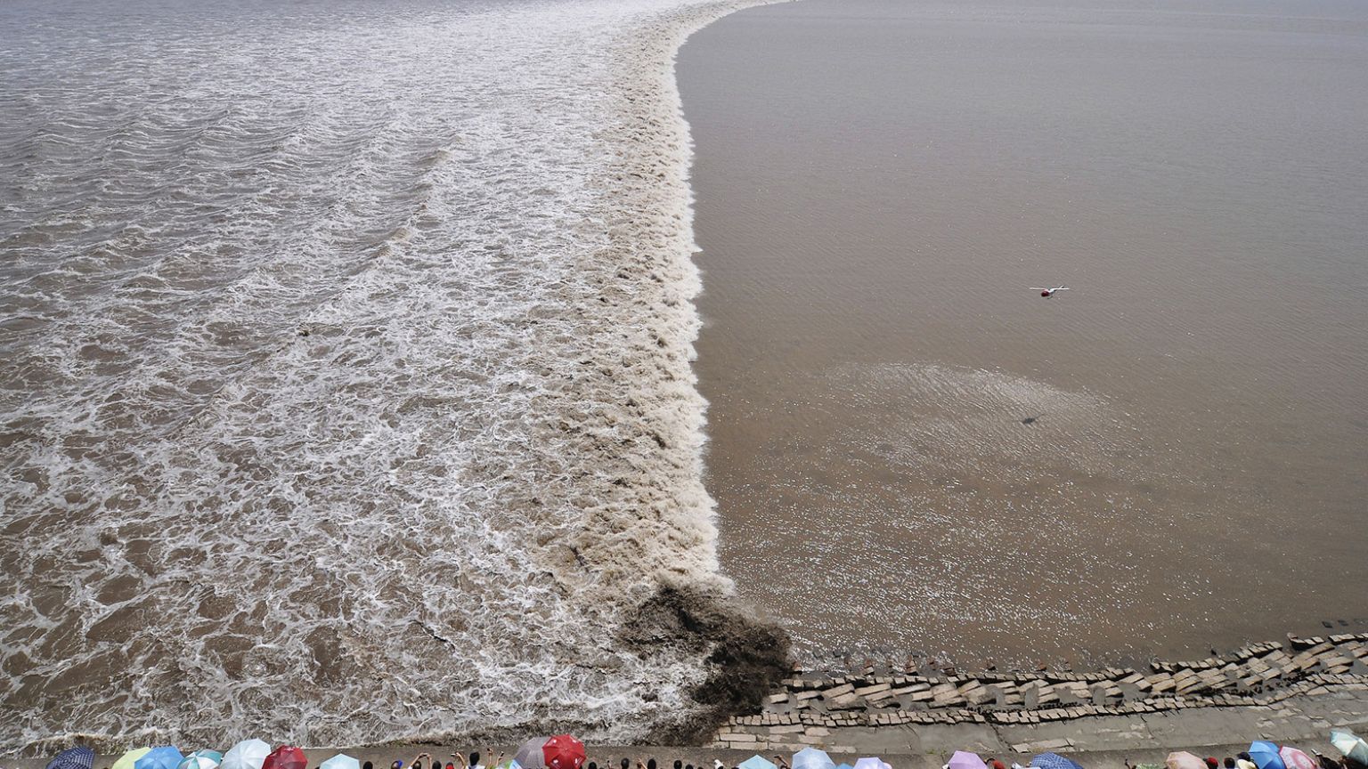 Cina lo spettacolo della natura in Qiantang