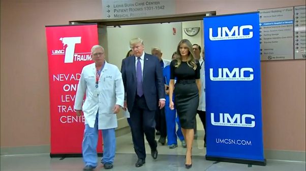 Trump Las Vegas'ı ziyaret etti Trump Las Vegas'ı ziyaret etti