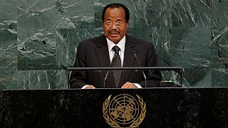 Cameroon's Biya writes to Trump over 'horrible' Las Vegas shooting