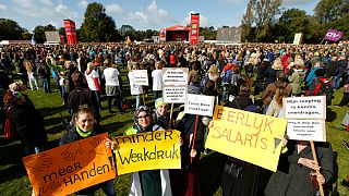 Sztrájkoltak a tanárok Hollandiában