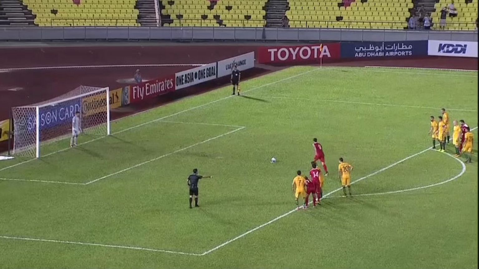 Suriye milli takımı FIFA Dünya Kupası yolunda