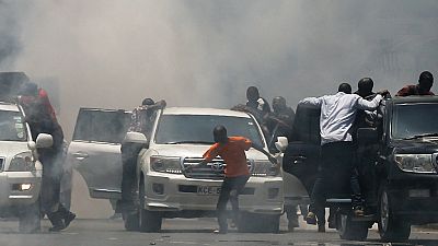 Kenyan opposition launch second protest against EC, police fire teargas