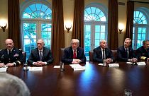 Donald Trump hints at abandoning Iran nuclear deal with 'calm before the storm' comment