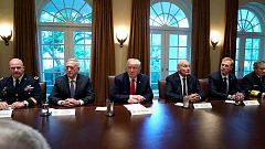 Donald Trump hints at abandoning Iran nuclear deal with 'calm before the storm' comment