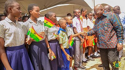 Free chocolate each day for every student, Ghana's president promises