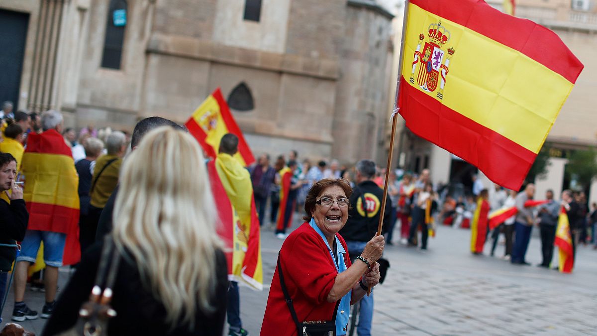 Os catalães que recusam o separatismo