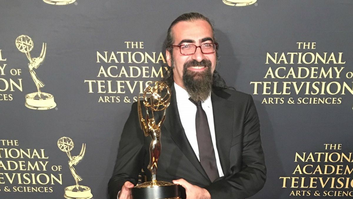 Türk gazeteci Engin Baş'a Emmy Ödülü