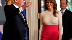Melania Trump Hispanikler için giyindi