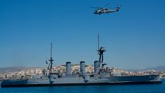Στη Θεσσαλονίκη το θρυλικό θωρηκτό «Αβέρωφ» (βίντεο)