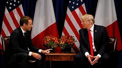 Trump discusses joint anti-terror operations in Africa with Macron