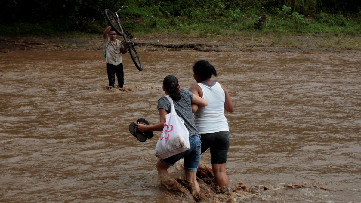 La tormenta Nate provoca inundaciones en Nicaragua