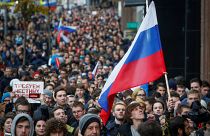 Mobilização anti-Putin em várias cidades russas