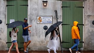 L'ouragan Nate touche les Etats-Unis