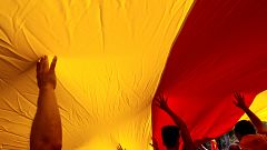 Barcelona: Mehr als 350.000 Menschen für den Zusammenhalt Spaniens