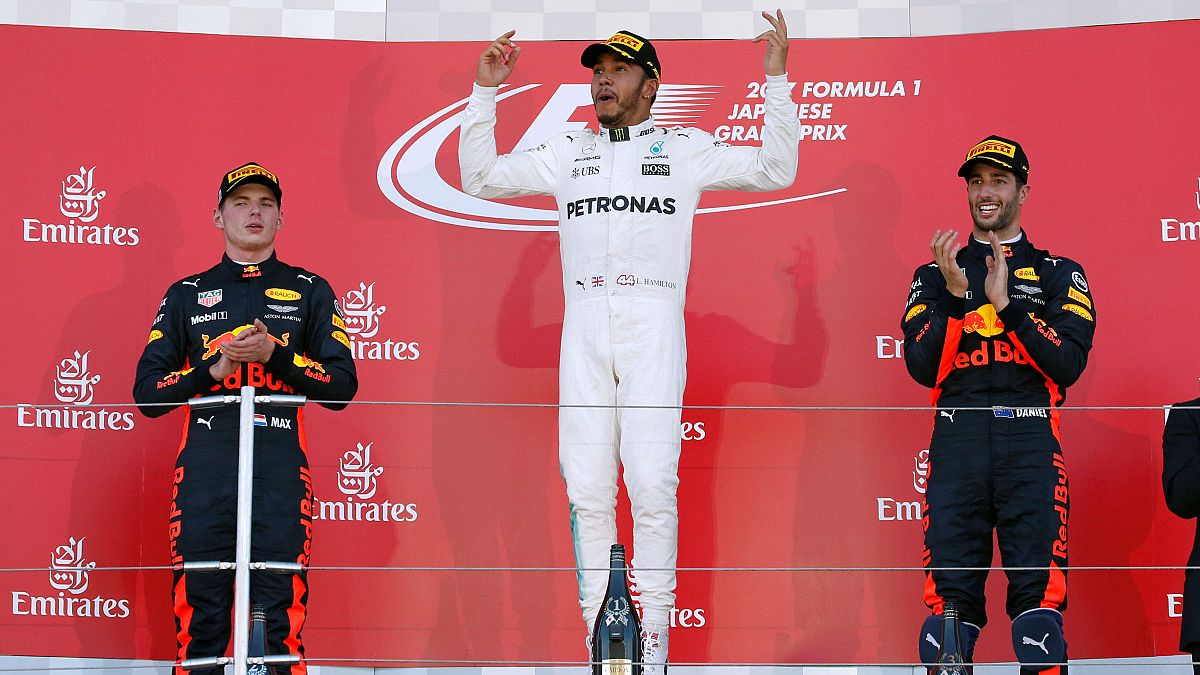Lewis Hamilton'dan Japonya'da 61. zafer