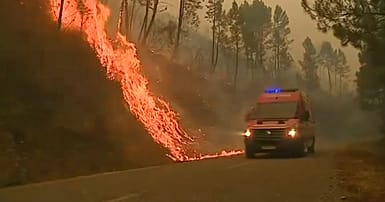 Seis grandes incendios queman Portugal | Euronews