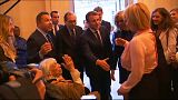 The day President Macron met Picasso's daughter