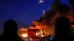 Крупный пожар в Подмосковье ликвидирован