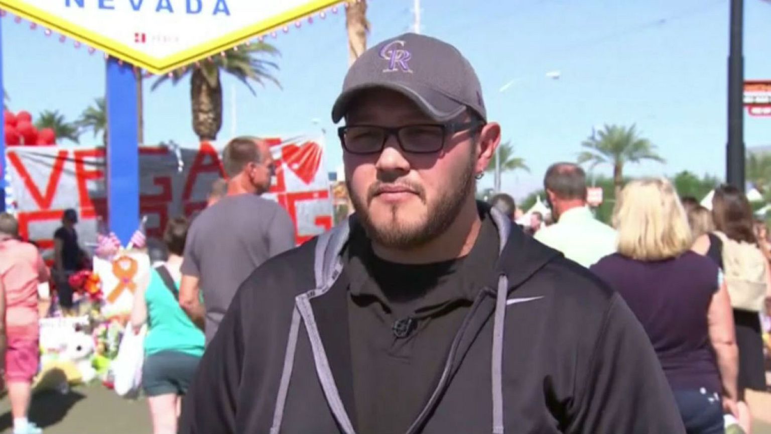 Las Vegas 'Red Hat Hero' found via social media