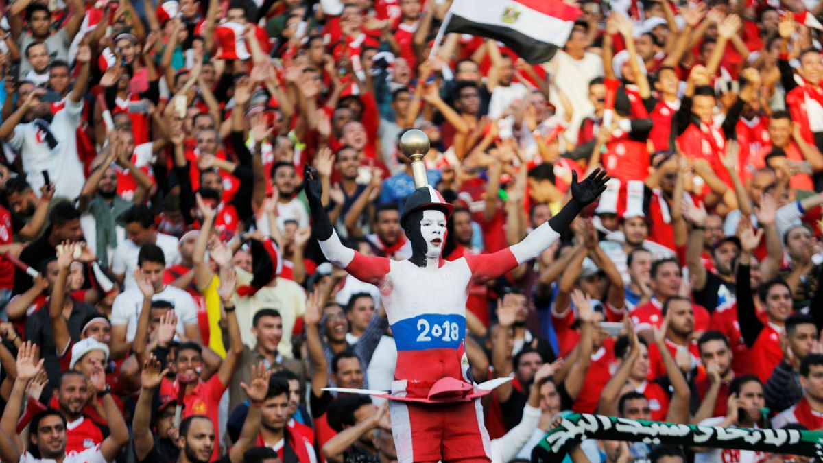 Egyptians celebrate the country's first World Cup qualification in 28 years