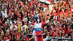 Egyptians celebrate the country's first World Cup qualification in 28 years