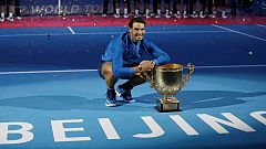 Nadal lanzado tras conquistar Pekín