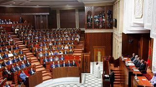 شاهد: طرد وفد إسرائيلي من البرلمان المغربي