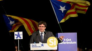 Puigdemont, a függetlenség szószólója