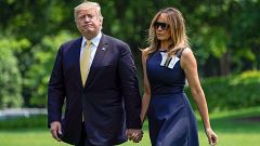 Image: Trump returns to the White House in Washington