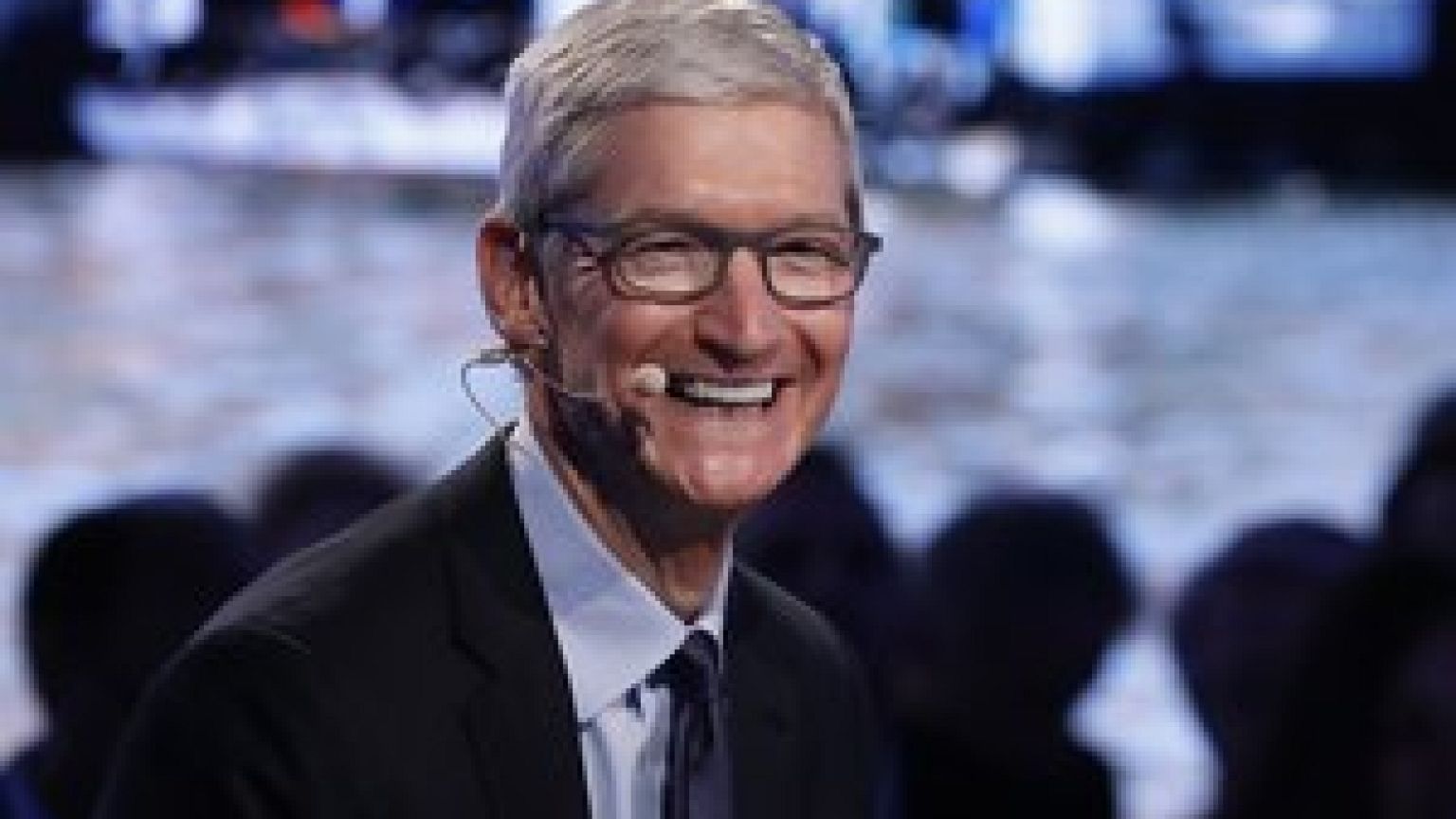 La visite surprise du patron d'Apple