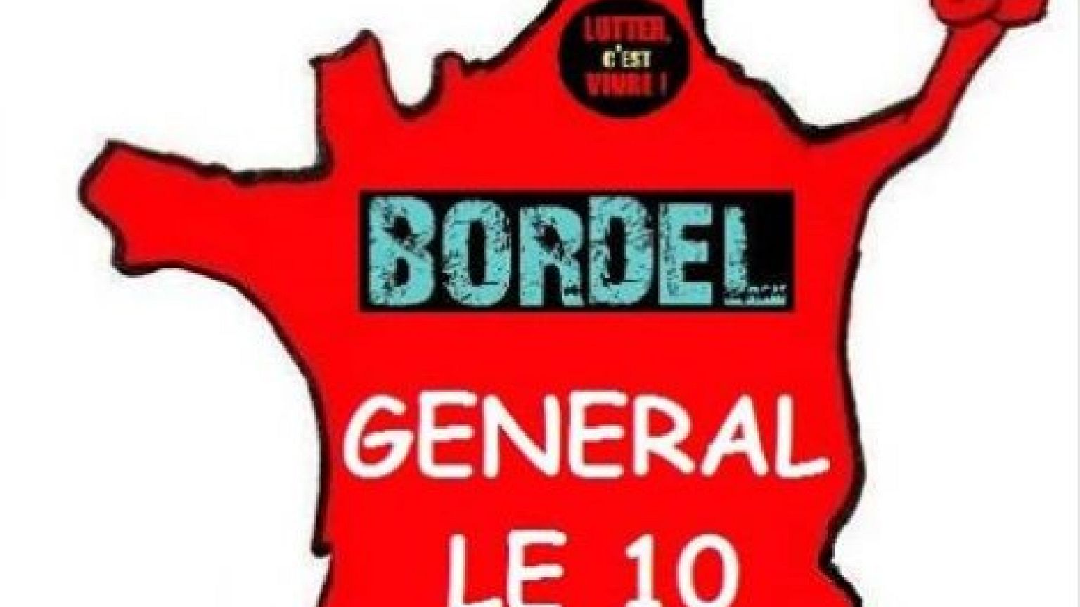 French public sector unions in first united strike in 10 years
