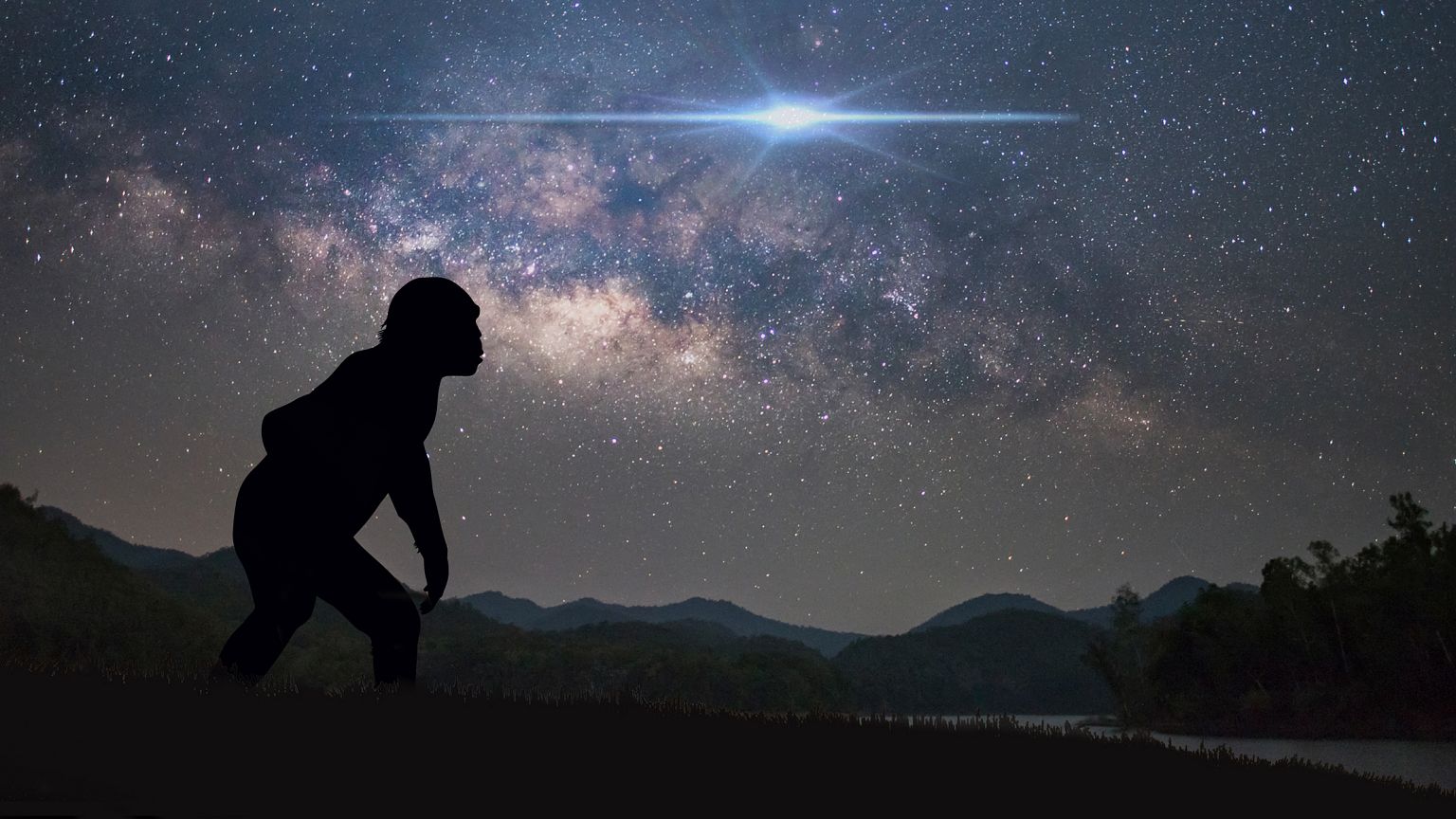 Image: Supernovas might have driven humans to walk upright