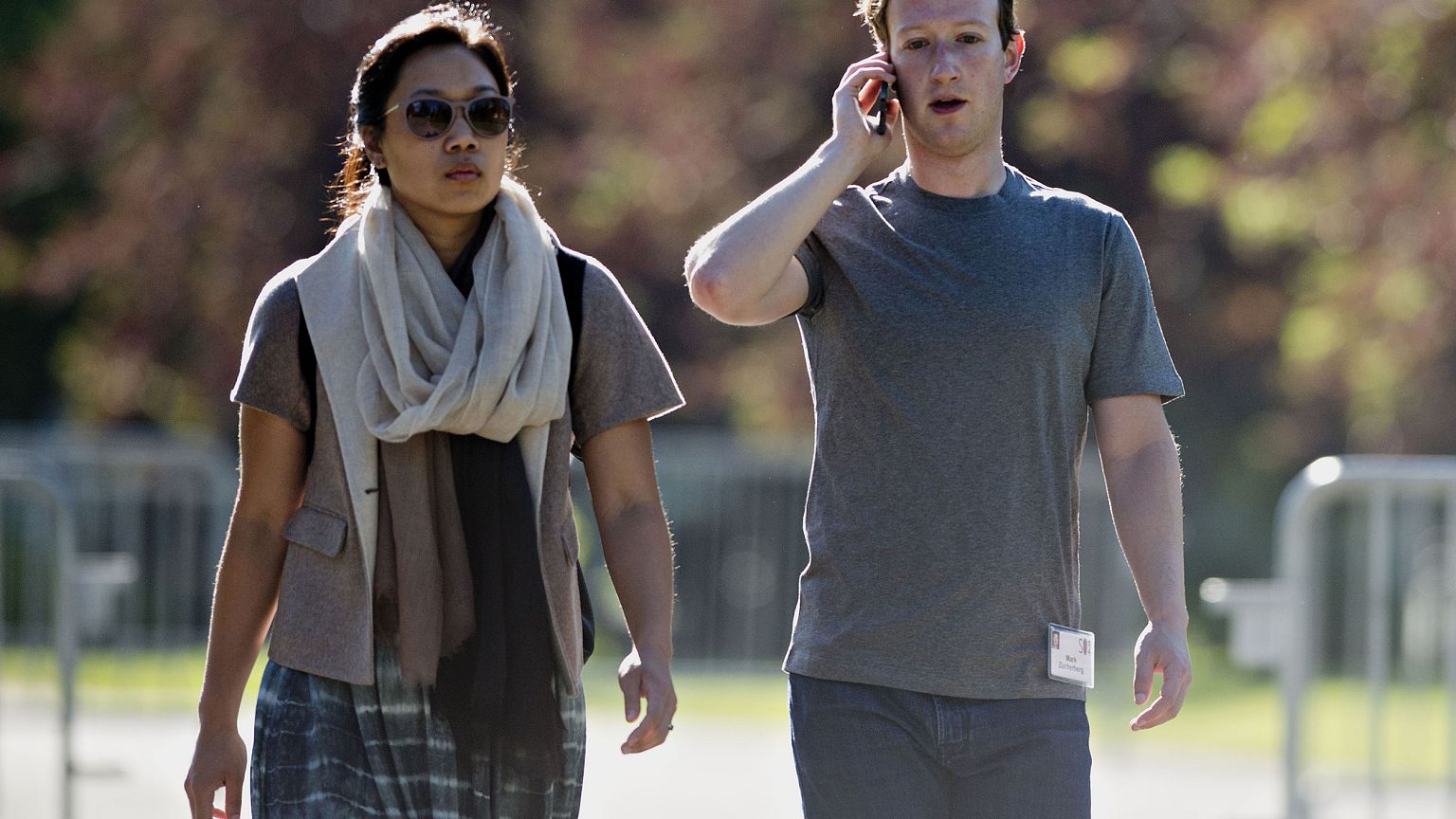 Image: Mark Zuckerberg, Priscilla Chan
