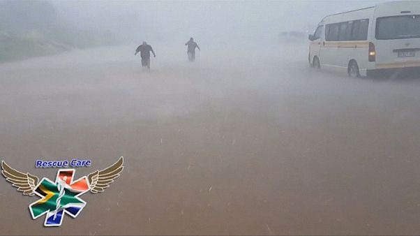 South Africa hit by storms and flash flooding South Africa hit by storms and flash flooding