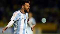 ثلاثية ميسى تصعد بالارجنتين إلى مونديال روسيا